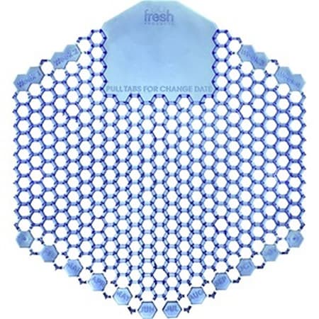 Pipers Pit Wave 3D Urinal Screen, Blue, 10PK PI3748669